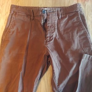Men's Goodfellow Hennepin Chino, Rusty Brown, 30x30